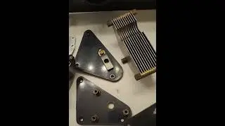How to restore antique radio tuning capacitors 