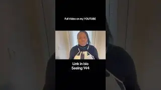 Seeing 144 .. full video linked below #prophetic #numbers #144 #christiancontentcreator