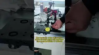 driven track systems Guide rail slider precision debugging method