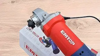 New Powerful Angle Grinder EMTOP EAGR07542 review and test