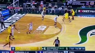 Marcus Bingham - Defensive Highlights vs Michigan