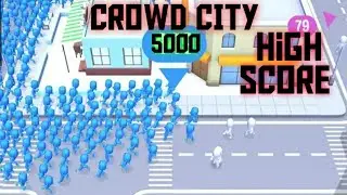CROWD CITY  GAME PLAY |VOODOO| HIGH SCORE
