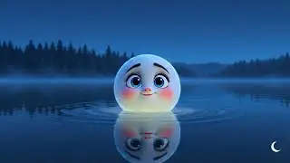 Moon Sleep Loop &ndash; Gentle Night Animation for Kids