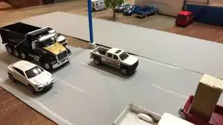 Sierra Blvd (Stop Motion) Traffic Intersection on a Weekday