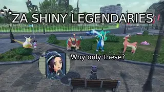 5 Shiny Legendaries in Pokemon Legends Z-A! Terrakion, Virizion, Cobalion, Latios and Latias!