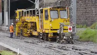 Track maintenance: tamping