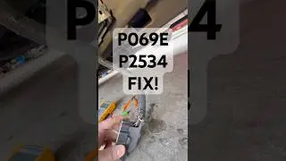 GM Chevy / GMC Express P069E & P2534. FIX!