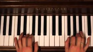 Gledens herre - Enkle akkorder (piano)