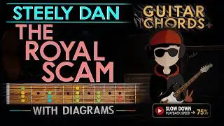 🎸 Learn The Royal Scam &ndash; Steely Dan | Visual Guitar Tutorial (Chord Diagrams) 🎸