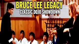 🐉 Bruce Lee Legacy ⚡ Classic Dojo Showdown 🔥 Epic Martial Arts Fight Scene Must-See