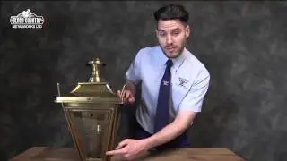Our Victorian Dorchester Wall Lantern in Antique Brass Explained by Ben at Black Country Metal Works