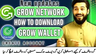 How to Use grow wallet | Grow Network launch grow wallet today 