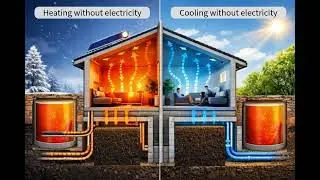 Heating and Cooling Without Electricity &ndash; Passive Thermal Storage for Blackout Situations