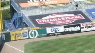 Mario Lisson hits a three-run home run