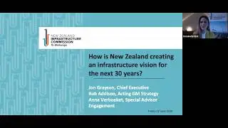 Visionweek webinar: How is NZ creating an infrastructure vision for the next 30 years?