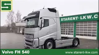 Volvo FH 540, NEW MODEL, Retarder, Vollluftfederung, I-Park-Cool, LED, www.starent-lkw.com