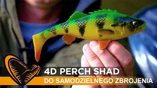 #4D #Perch #Shad - doskonała imitacja okonia do samodzielnego zbrojenia // #SavageGear