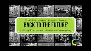 SIA National Health and Conference 2019 speaker introduction: Elise Crawford