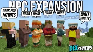 NPC Expansion Addon for Minecraft Bedrock - Dex Review