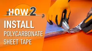 How to Install Polycarbonate Roofing Sheet Tape | Axiome