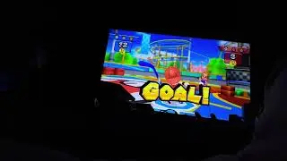 Mario Sports Mix Hockey (Old Video Style): Left Hand Vs. Right Hand Part 1