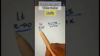 Limits super trick | Maths | Spark Academy