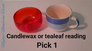 Timeless collective pick a divination.🪔 Candlewax or Tealeaf reading? ☕