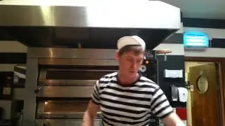 Pizza express dough flair training session