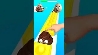Poop vs egg Happy pop run! #shorts