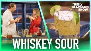 Michael Ruhlman Teaches Kelly Clarkson How To Make A Classic Whiskey Sour