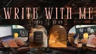 Write With Me Ep. 04 ✨ 1hr. 30min. / writing session / body doubling / piano music