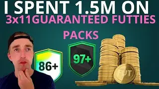 I Spent 1.5M on 3x11 Guaranteed Futties Packs in FC 25 Ultimate Team! 🤯