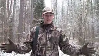 Winterjagd auf Sauen in Polen- nach dem Schuss