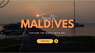 Maldivler G&uuml;n Batımı | Maldives Sunset | Relaxing Meditation Music