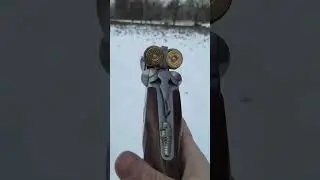 &Ccedil;ifte Kırma. Side by Side Double Barrel Shotgun. #shots #hunting #hunter #shotgunhandcam #shoot
