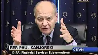 Financial Services Committee hearing on Madoff December 9, 2009 Part 11