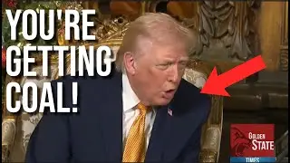ЧИСТЫЙ И ПРЕКРАСНЫЙ УГОЛЬ: Рождественский разговор Трампа с детьми пошёл наперекосяк!