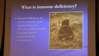 Immune Issues and Jacobsen Syndrome PART 1  (2014) Dr. Paris