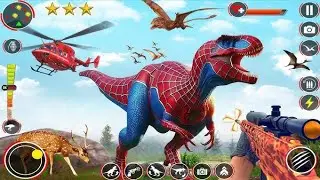 Wild Trex Dinosaur hunter game 3D - Android gameplay