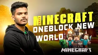 🔴DAY-21/365 ||  Minecraft Oneblock New World Live 🔴 #livestream