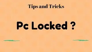 Forgot PC Password? | This will help you | Tips and Tricks
