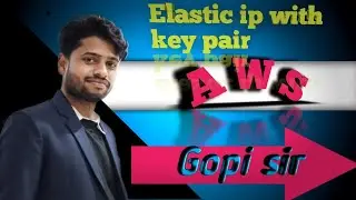 Assign Elastic/Static IP Address With Key pairs to AWS EC2 instance