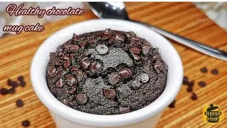 Healthy chocolate mug cake#homemade#shorts