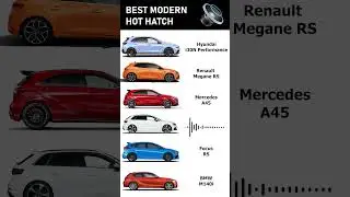 The Best Hot Hatches - Part 1 #cars #hothatch #shorts