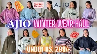 *Under Rs. 299/- * AJIO Winter Haul #ajio #ajiohaul #tryonhaul #haul #supii #under300 #under300rs 