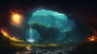 8 Hours Cave Dripping Echo Ambience for Deep Sleep and Relaxation
