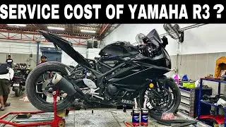 Yamaha R3 Service Cost 🥵 Unbelievable🤯