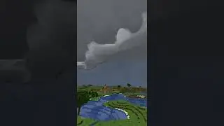 Squall line Time lapse | ProtoManly's Weather #tornado #minecraft #mods #weather #gaming #shorts
