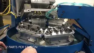 Hypneumat 6 Station Counter Boring Machine