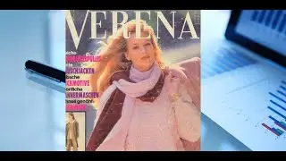 Верена 11/1989 листалка журнал по вязанию на немецком с описанием #knitting #вязание #верена